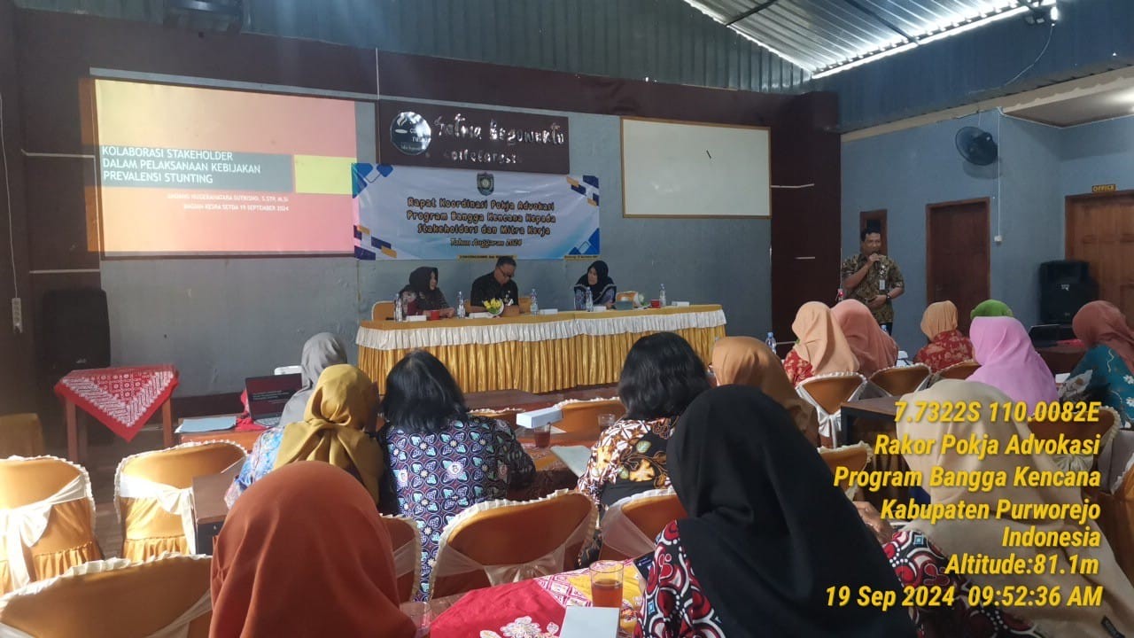 Rapat Koordinasi Kelompok Kerja Advokasi Program Bangga Kencana