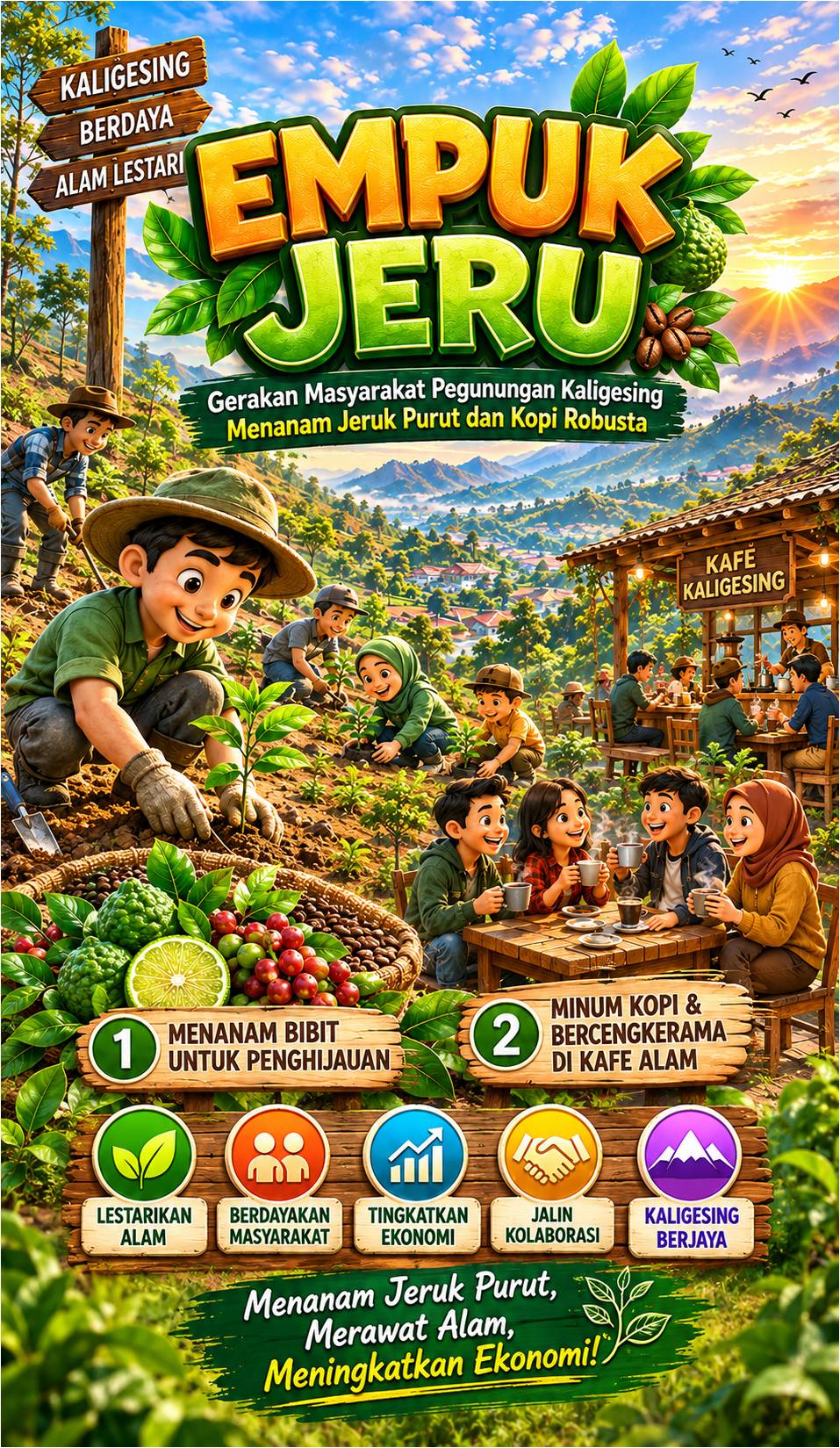 Empuk Jeru Kecamatan Kaligesing