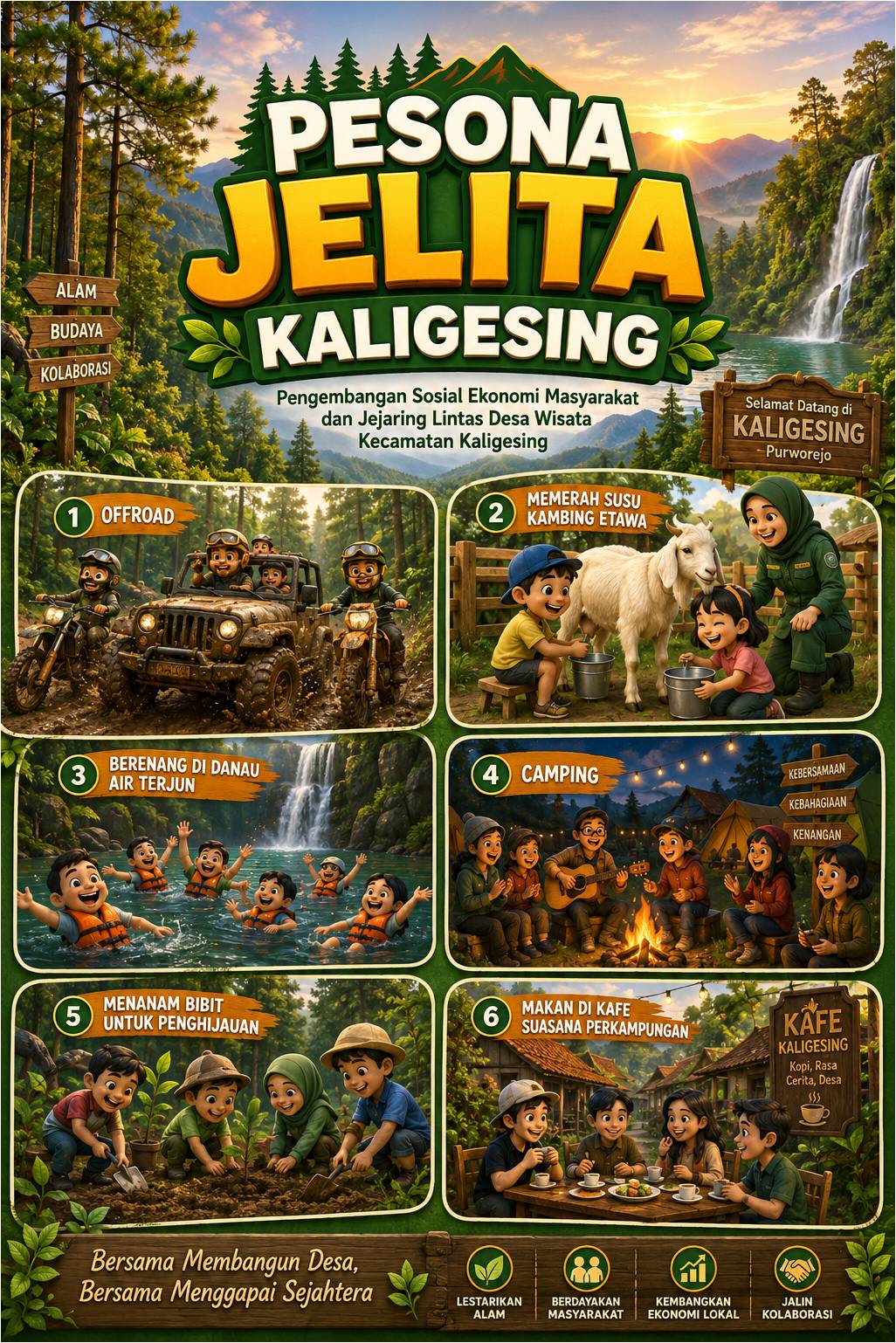 Pesona Jelita Kecamatan Kaligesing